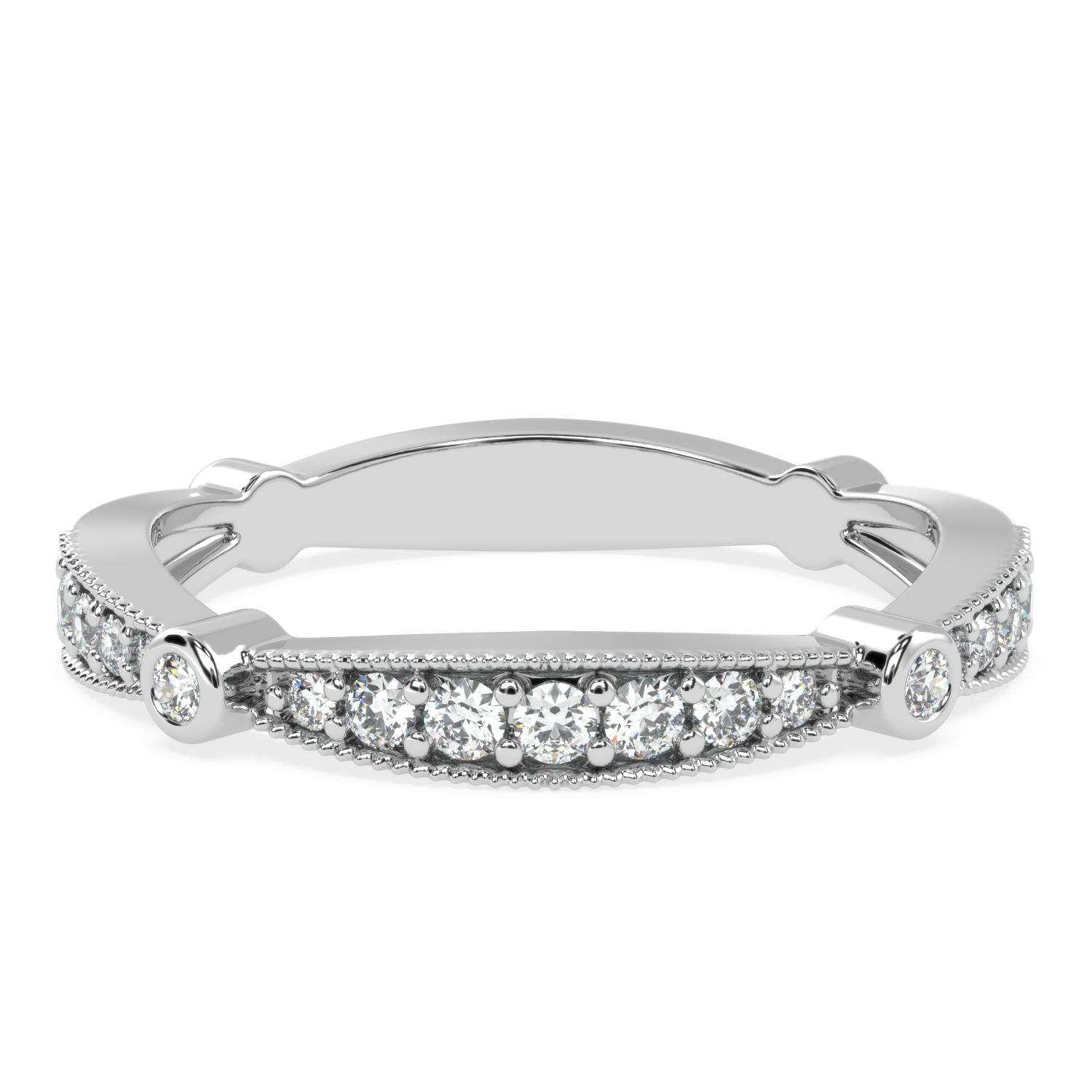 0.25 Carat G Color VS1 Clarity Diamond Studded Natural Diamond Ring.